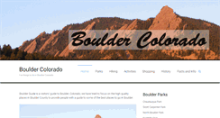 Desktop Screenshot of boulder-colorado-travel.com